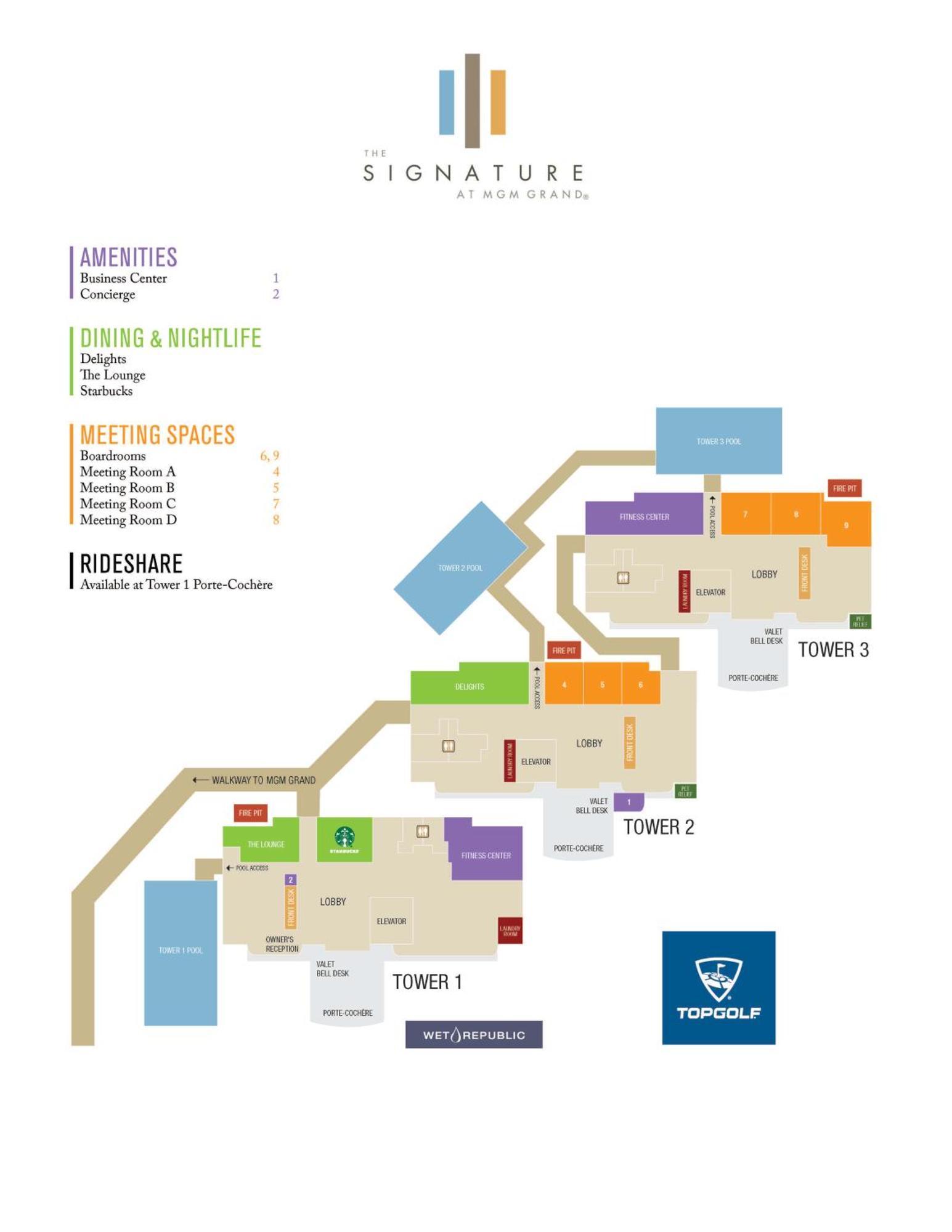 Mgm Signature-04-714 1Br 2Ba Balcony Suite Лас Вегас Екстериор снимка